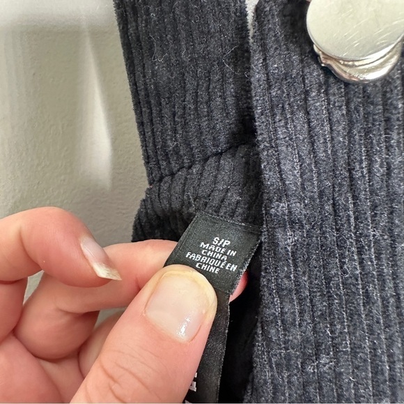 Design lab  Lord & Taylor ribbed skirt overalls - Picture 7 of 7